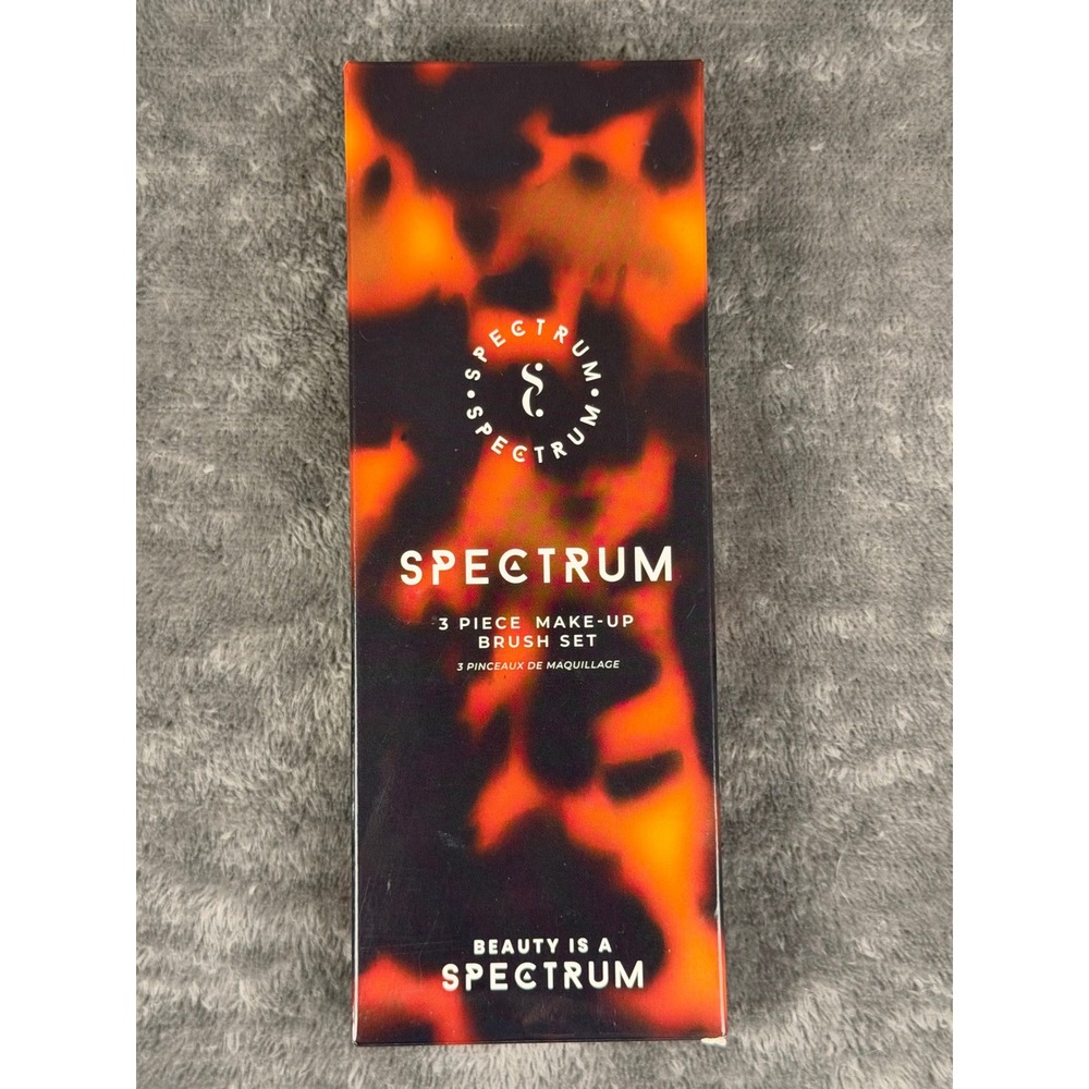 Spectrum Make-Up Brush Set 3 Piece Tortoiseshell NEW